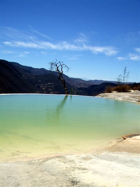 Hierve el Agua-Waterfall, Frozen In Time And Space - World inside pictures