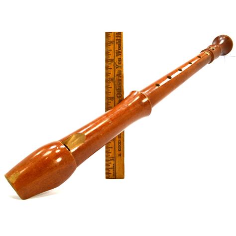 Vintage WOOD RECORDER 3-Piece by "IDEAL" Made in WEST GERMANY Wooden F – Get A Grip & More