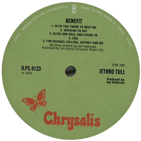 Jethro Tull Benefit - 2nd - EX UK Vinyl LP — RareVinyl.com