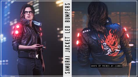 Samurai Jacket Led Bumpers at Cyberpunk 2077 Nexus - Mods and community