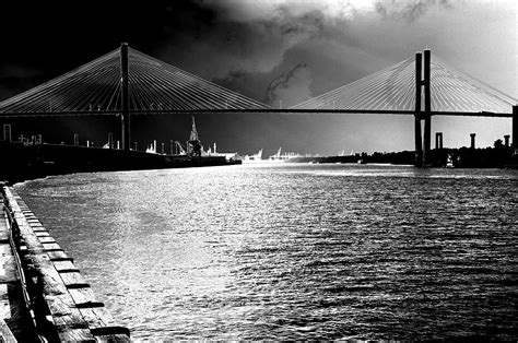 Savannah River Bridge Photograph by Lyle Huisken - Fine Art America