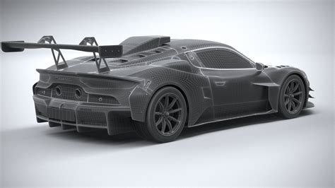 Maserati GT2 Racecar 2023 - 3D Model by SQUIR