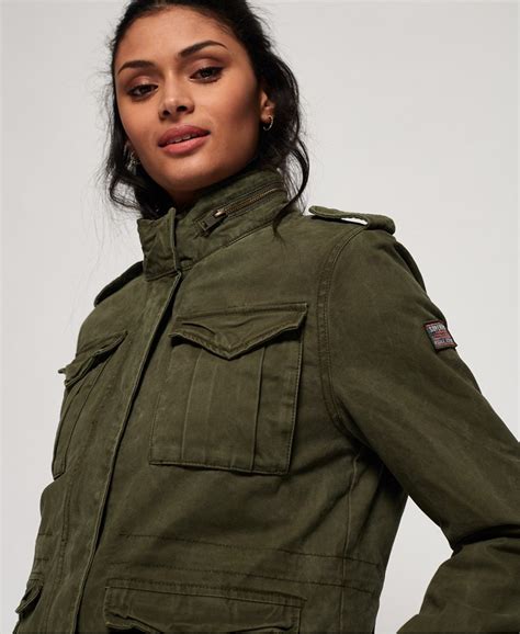 Superdry Classic Winter Rookie Military-jas - Jacks en jassen voor Dames