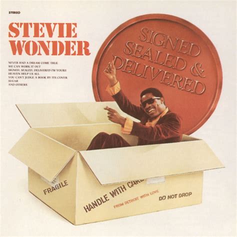 Stevie Wonder - Signed Sealed And Delivered (2019) FLAC