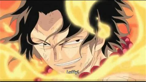 Ace is saved by Luffy One Piece Marineford - YouTube