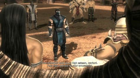 MK9 story mode Chapter 8: Sub-Zero cutscenes - YouTube