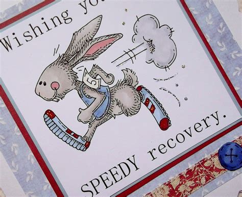 ON THE CARDS: Speedy recovery cards.