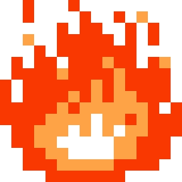 Fire Fireball GIF - Fire Fireball 8Bit - Discover & Share GIFs