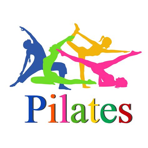 fitness, pilates, yoga, vector by Sunshine on @creativemarket | Pilates logo, Pilates, Mat pilates