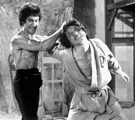 Bruce Lee and Jackie Chan shooting a fight scene for Enter the Dragon in 1972 : r/OldSchoolCool