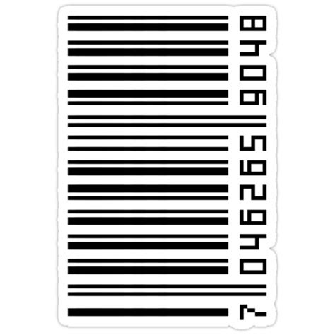 "Barcode Vertical" Stickers by kriodd | Redbubble