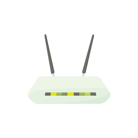 Router icon in cartoon style 14165880 Vector Art at Vecteezy