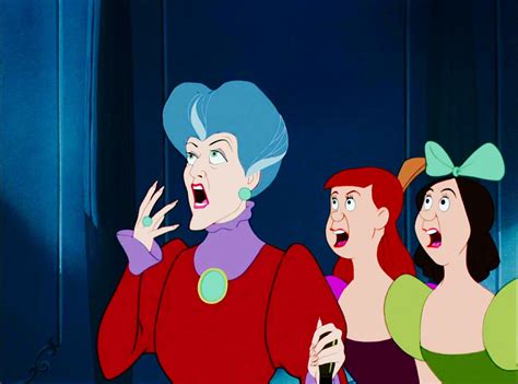 Lady Tremaine, Anastasia, and Drizella | Evil disney, Cinderella disney, Classic disney