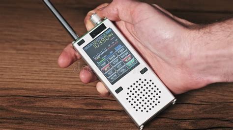 Searching Frequency of Radio Stations on Modern Portable Radio with ...