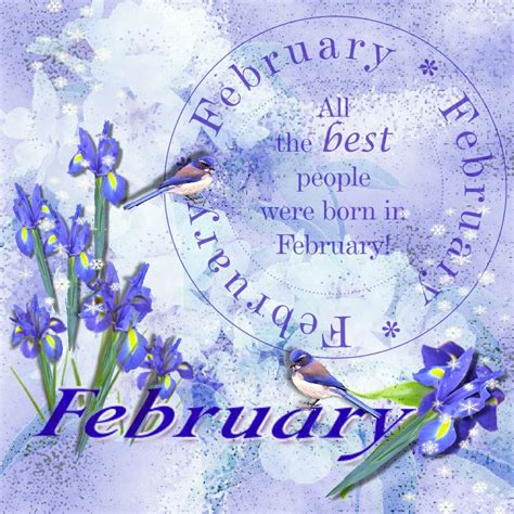 February Birthday wishes. | Mensajes, Tarjetas, Felicitaciones