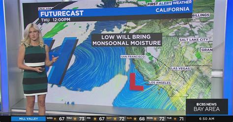 Wednesday morning First Alert weather forecast with Jessica Burch - CBS San Francisco