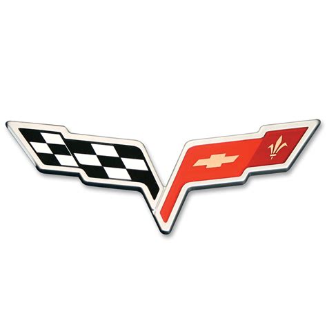 Corvette Emblem - Front : C6 at CorvetteGuys.com - Free Shipping!