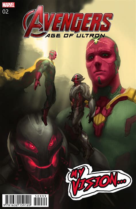 Vision vs Ultron (comicbook cover style) by Enzo Fernandez : r/marvelstudios