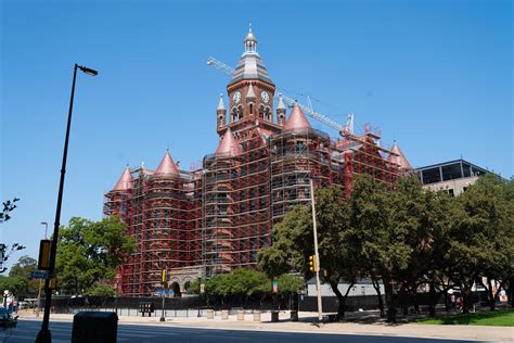 Dallas County Courthouse renovation picture taken on 8/26/19. : r/Dallas