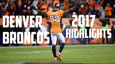 Denver Broncos 2017 Highlights || "A Season to Forget" - YouTube