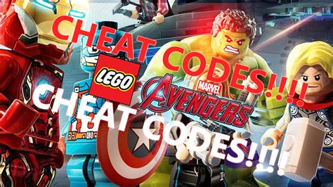 LEGO Avengers: All Known Cheat Codes #1 - YouTube