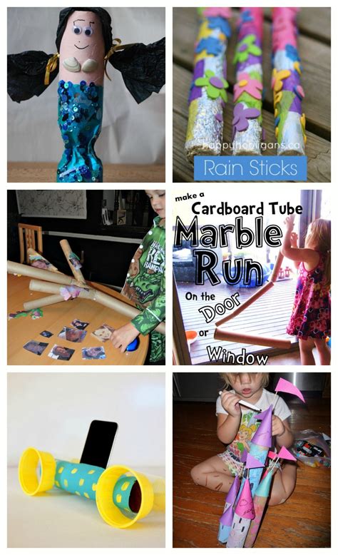 Paper Towel Roll Crafts and Activities for Kids - Crafty Morning