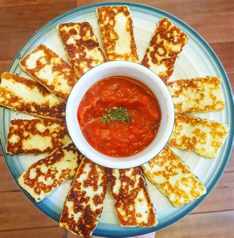 How to fry Halloumi Cheese: a delicious grilling cheese and easy way to make halloumi fries ...