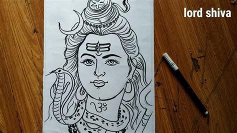 How To Draw Lord Shiva Realistic Pencil Drawing Easy Step By Step For | Images and Photos finder