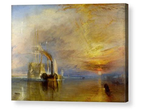 William Turner the Fighting 'téméraire' Canvas Box Art A4, A3, A2, A1 ...