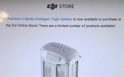 Phantom 4 Series Intelligent Flight Battery sells out immediately - DroneDJ