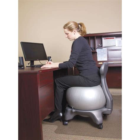 Tone Up While You Sit With The Exercise Ball Chair