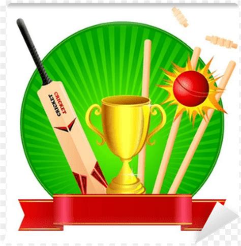 Free download | HD PNG vector illustration of cricket kit with trophy wall karnataka sangha ...