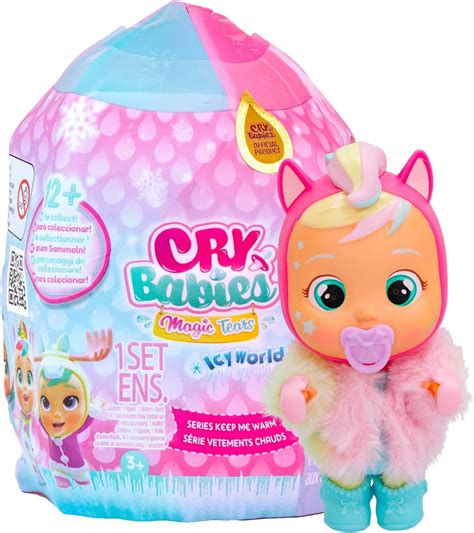 CRY BABIES MAGIC TEARS Icy World Keep Me Warm | Collectible surprise ...