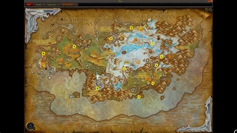 Dragonriding Tree and All Glyph Locations - World of Warcraft The War Within - Warcraft Tavern