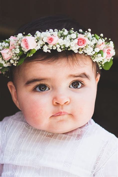 Carina Oliveira Fotografia: Bebés ። Dia especial ⊰⊰ Madalena ⊱⊱ | Coroa de flores, Coroa de ...