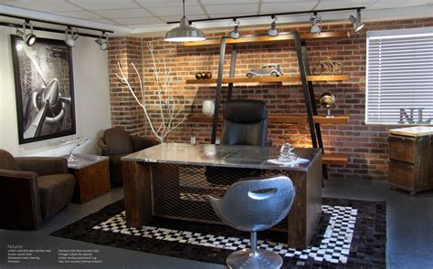 Urban 9-5 Office Furniture | Industrial style office, Industrial office ...