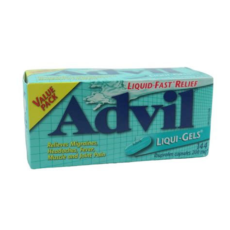 Advil liquid gel - dopfabulous