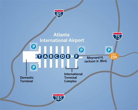 Navigating The Hub: A Guide To Delta’s Gate Map At Atlanta Airport - Saturn Maps - Detailed ...