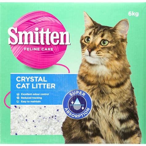 Smitten Cat Litter Crystals 6kg | Woolworths