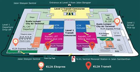 KL Sentral ERL Station in KL Sentral Transportation Hub - klia2.info