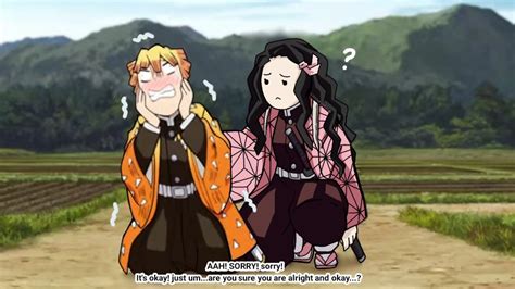 Nezuko meets Zenitsu Swapped AU! | Demon Slayer Amino