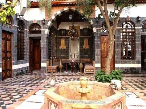 Old damascus house | Patio inspiration, Arabic house design, Patio