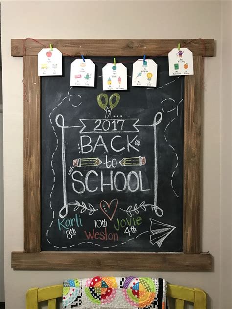 Back to school chalkboard art | School chalkboard art, Chalkboard art ...