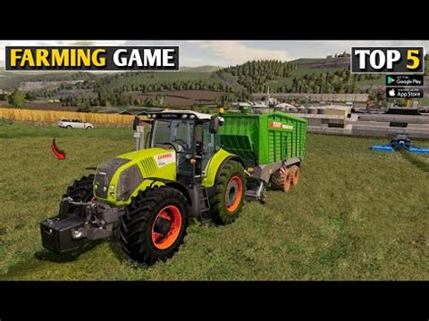 TOP 5 BEST FARMING SIMULATOR GAMES FOR ANDROID | BEST TRACTOR GAMES 2023 | Tidyhosts Videos