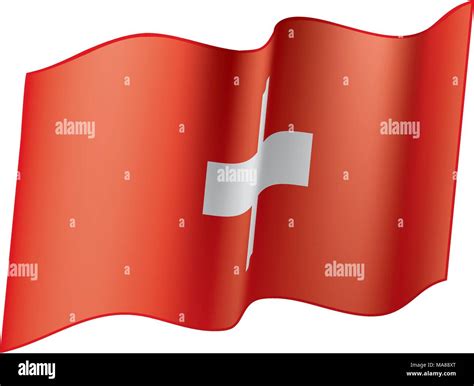 Switzerland flag, vector illustration Stock Vector Image & Art - Alamy