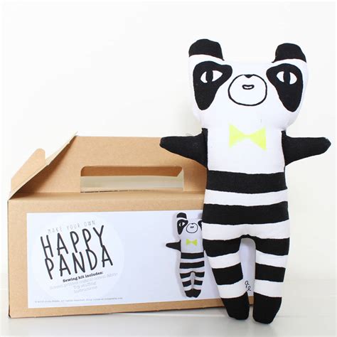 Panda Diy Craft Kit By Julia Staite | notonthehighstreet.com