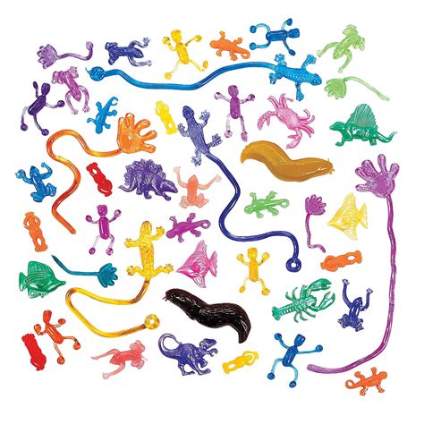 Fun Express Assorted Sticky Stretchy Toys (100 Piece/Unit) - Walmart ...