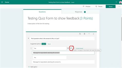 Microsoft Forms and feedback. | Mr Bailey Digital Learning