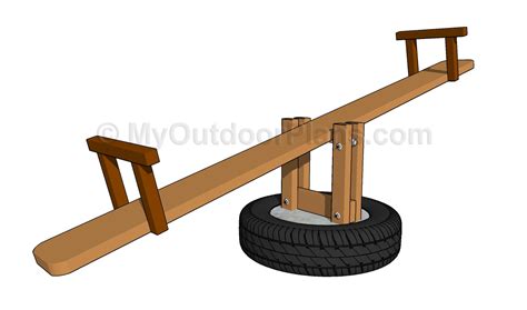 How to build a seesaw | MyOutdoorPlans | Free Woodworking Plans and ...