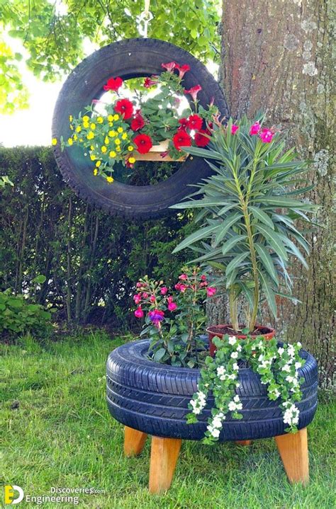 30 Creative Ways To Use Old Tires In Your Garden | Engineering Discoveries